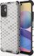 Hurtel Honeycomb etui pancerny pokrowiec z żelową ramką Xiaomi Redmi Note 10 5G / Poco M3 Pro przezroczysty 1