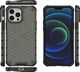 Hurtel Etui Honeycomb iPhone 13 Pro Max czarne 1