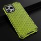 Hurtel Honeycomb etui pancerny pokrowiec z żelową ramką iPhone 13 Pro Max zielony 13