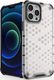 Hurtel Honeycomb etui pancerny pokrowiec z żelową ramką iPhone 13 Pro Max zielony 2