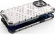 Hurtel Honeycomb etui pancerny pokrowiec z żelową ramką iPhone 13 Pro Max zielony 3