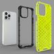 Hurtel Honeycomb etui pancerny pokrowiec z żelową ramką iPhone 13 Pro Max zielony 5