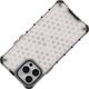 Hurtel Honeycomb etui pancerny pokrowiec z żelową ramką iPhone 13 Pro Max zielony 6