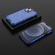 Hurtel Honeycomb etui pancerny pokrowiec z żelową ramką iPhone 13 mini czarny 12
