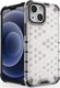 Hurtel Honeycomb etui pancerny pokrowiec z żelową ramką iPhone 13 mini czarny 2