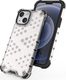 Hurtel Honeycomb etui pancerny pokrowiec z żelową ramką iPhone 13 mini czarny 7