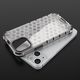 Hurtel Honeycomb etui pancerny pokrowiec z żelową ramką iPhone 13 mini czarny 8