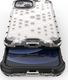 Hurtel Honeycomb etui pancerny pokrowiec z żelową ramką iPhone 13 mini czarny 9