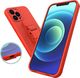 Hurtel Rope case żelowe etui ze smyczą łańcuszkiem torebka smycz iPhone 12 mini żółty 2