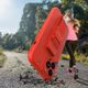 Hurtel Rope case żelowe etui ze smyczą łańcuszkiem torebka smycz iPhone 12 mini żółty 7