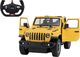 Rastar Auto R/C Jeep Wrangler Rubicon 1:14 Rastar Żółty 1