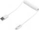 Kabel USB StarTech Lightning 0.6m Biały (USBCLT60CMW) 1