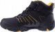 Elbrus OUTDOOR ERIMLEY MID WP TEEN BLACK/DARK TILE BLUE/ORANGE 36 4