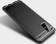 Carbon Case elastyczne etui pokrowiec Samsung Galaxy A31 niebieski 3
