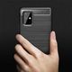 Carbon Case elastyczne etui pokrowiec Samsung Galaxy A31 niebieski 4