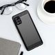 Carbon Case elastyczne etui pokrowiec Samsung Galaxy A31 niebieski 5
