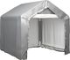 vidaXL Namiot magazynowy, 180x180 cm, stal ocynkowana 1