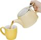 czajniczek 750 ml ceramiczny żółty 2
