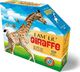MADD CAPP , Puzzle konturowe I AM LIL' - Żyrafa 100 elem. 1