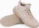 Ombre Buty męskie sneakersy wysokie T380 - beżowy 40 2