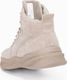 Ombre Buty męskie sneakersy wysokie T380 - beżowy 40 4