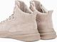 Ombre Buty męskie sneakersy wysokie T380 - beżowy 40 5