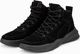 Ombre Buty męskie sneakersy wysokie T380 - czarne 40 1