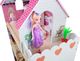 Funfit Drewniany domek dla lalek z oświetleniem LED RGB + 2 lalki (3046) 12