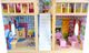Funfit Drewniany domek dla lalek z oświetleniem LED RGB + 2 lalki (3046) 8