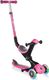 Hulajnoga Globber GO-UP Deluxe Lights Różowy (4100301-0343) 1
