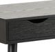 Biurko Intesi Scandi Czarne 110 cm x 50 cm 3