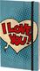 notatnik I Love You21 x 13 cm papier/karton z kością słoniową 1