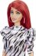 Lalka Barbie Mattel Fashionistas Modna przyjaciółka - Sukienka w zecerkę (GRB56) 3