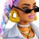 Lalka Barbie Mattel Ekstra Moda - Tęczowe warkoczyki (GRN27/GRN29) 2