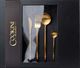 Cookini CASA GOLD Kpl.16el.sztućców 1