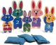 BS Toys BS Toys, Drewniana gra zręcznościowa Króliczki 1