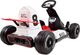 Import SUPER-TOYS SZYBKI GOKART FANCY NA AKUMULATOR 12V, REGULOWANA - ROZSUWANA RAMA, SUPER ZABAWABDQ-8 14