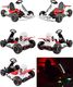 Import SUPER-TOYS SZYBKI GOKART FANCY NA AKUMULATOR 12V, REGULOWANA - ROZSUWANA RAMA, SUPER ZABAWABDQ-8 7