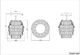 Lampa sufitowa lampa sufitowa Pretty 27 x 20 cm chrom stalowy 2