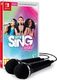 Let's Sing 2022 Nintendo Switch + 2 mikrofony 1