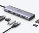 Stacja/replikator Ugreen 5w1 USB-C (UGR1078GRY) 3