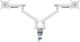 Art Uchwyt biurkowy na dwa monitory 17" - 32" (RAMM L-20GD) 5