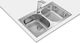 Zlewozmywak Teka Universe 80 T-XM 2B Stal szlachetna mikrotekstura (115040011) 2