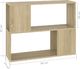 vidaXL Szafka pod TV, dąb sonoma, 80x24x63 cm, płyta wiórowa 7