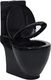 Zestaw kompaktowy WC vidaXL 66 cm czarny (3059889) 6