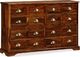 vidaXL vidaXL Komoda z drewna sheesham, 120 x 30 x 75 cm 1