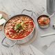 NAVA Garnek stalowy z powłoką nieprzywierającą premium COOKCELL ORION 20 cm 2,75 l 6