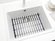 Brabantia Silikonowa mata do zlewu ciemno szara 302589 4