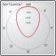 Antena InterLine Panelowa MicroStrip 2.4GHz, 8dBi 3