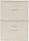 vidaXL Pojemniki, 2 szt., tkanina, 43x34x23 cm, kremowe 8